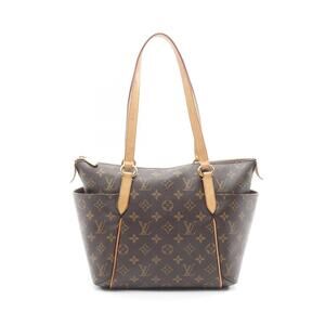 Louis Vuitton Totally Tote Bag Canvas Leather Monogram Brown